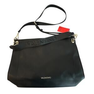 Mario Valentino Handbag Spa Bag Black NWT – Authentic Designer Tote Bag